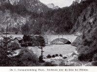 1910 wurde die 2. Wiener Hochquellenwasserleitung mit einer Gesamtlnge von 170 Kilometern in Betrieb genommen