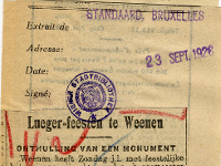 Belgische Pressestimme zur Enthllung des Lueger-Denkmals 1926